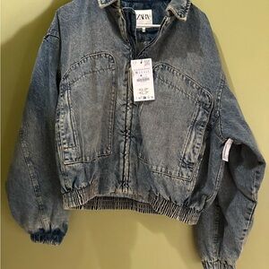Zara Indigo Denim Jacket